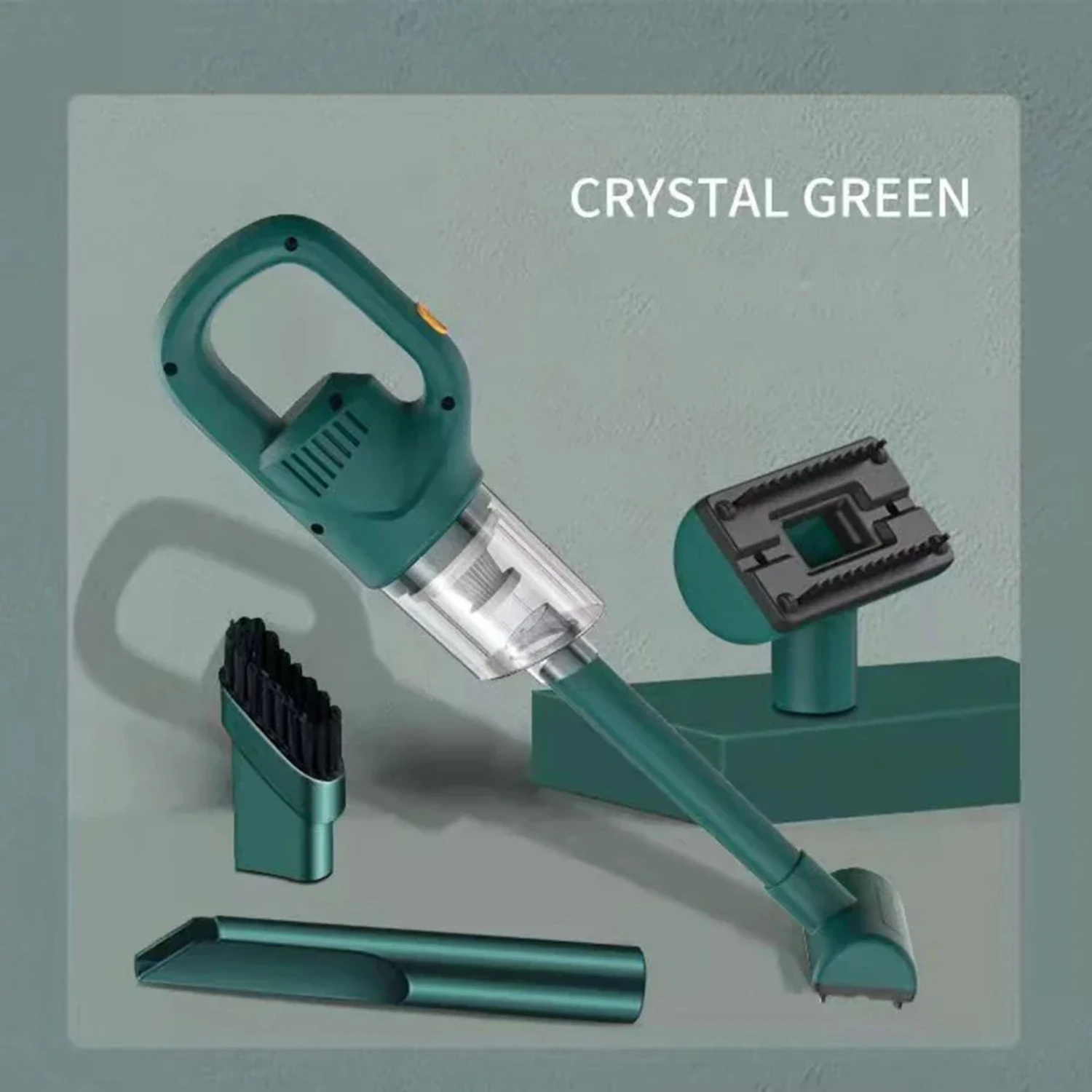 Efficient, powerful, and portable wireless car vacuum cleaner for on-the-go cleaning. Lightweight handheld cleaner ensures conve