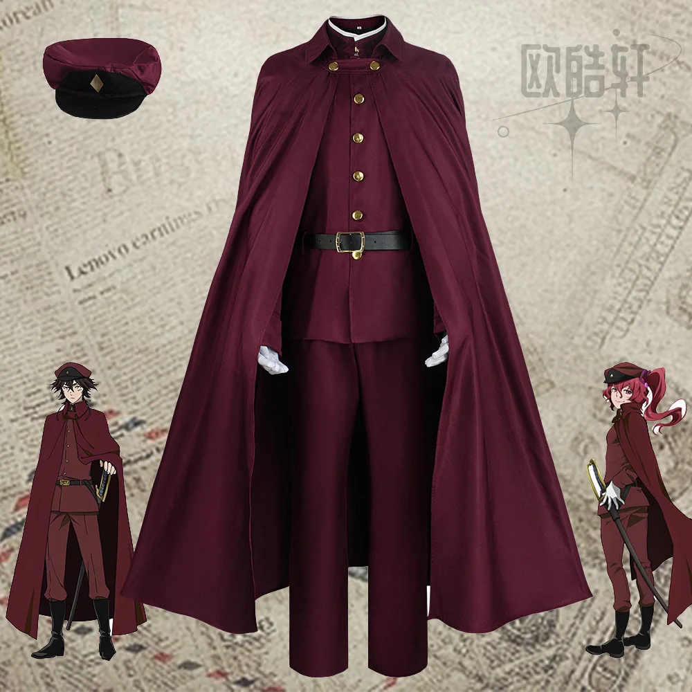 

Japanese Anime Inspired Uniform Style Cosplay Costume for Men and Women Classic Theme Outfit for Halloween Carnival and Stage Pe