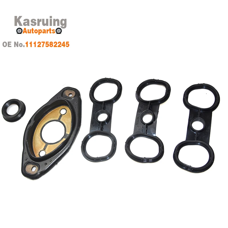 New Valve Cover Gasket Kit 11127582245 11127552280 11127559699 for BMW N52 E60 E82 E88 E90 E91 E92 E93 X3 X5 Z4 3.0L