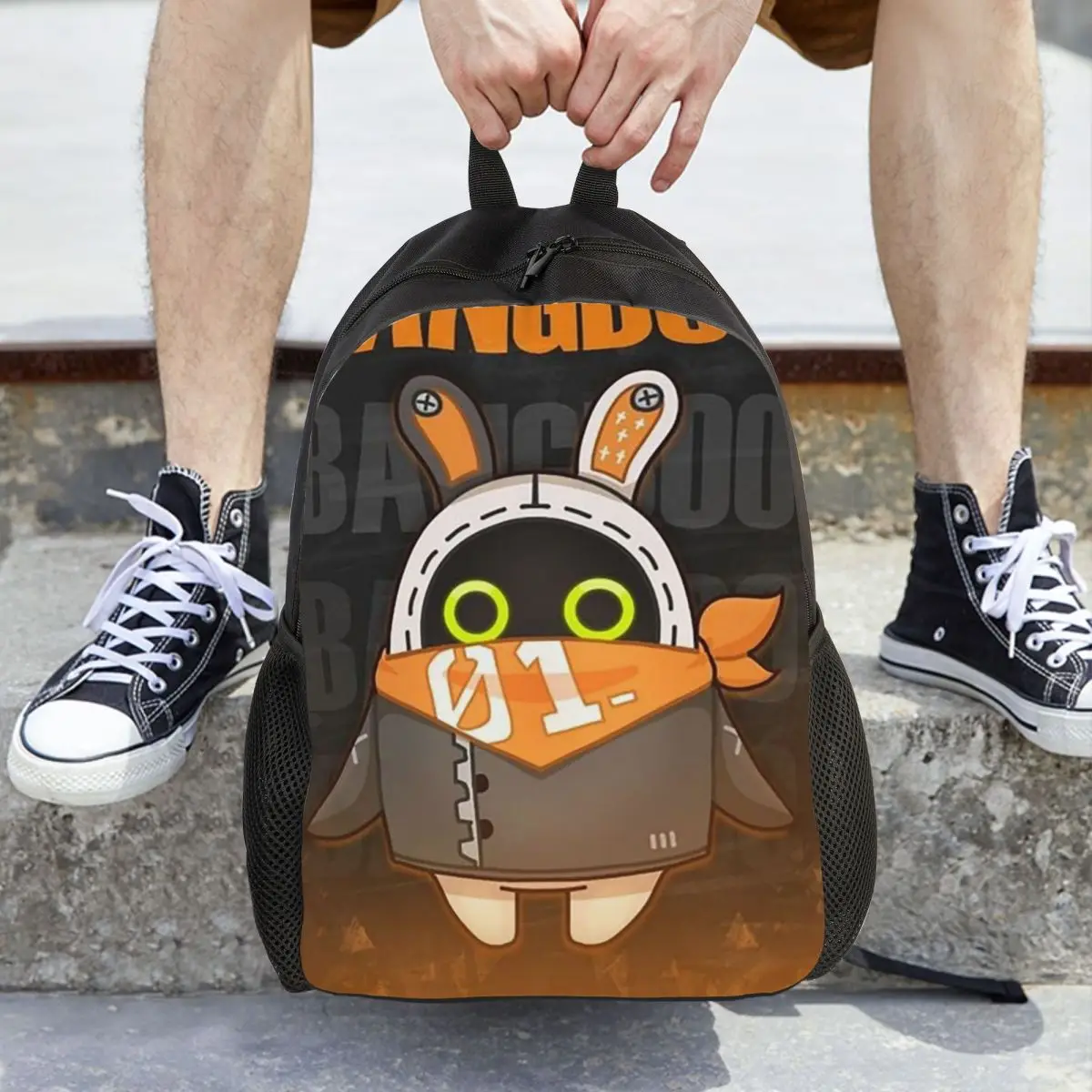 Bangboo Zenless Zone Zero Backpack Daypack Large Capacity Children BookBag School Bag Shoulder Bags for Men Women