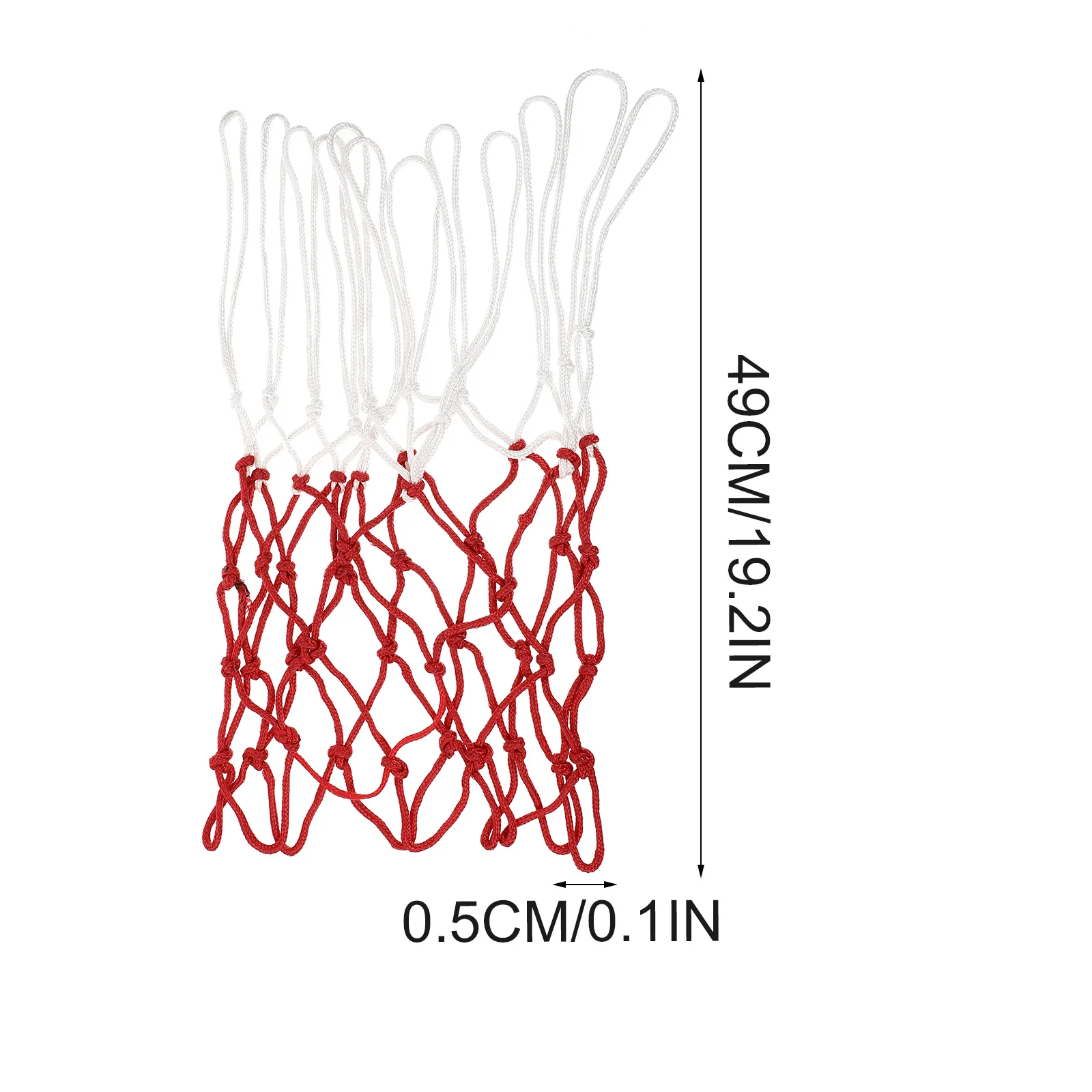 2 Stück professionelle Basketball-Felgnetze, robustes Design, wetterfest, Dunking-Zugwiderstand für Spiele im Innenbereich