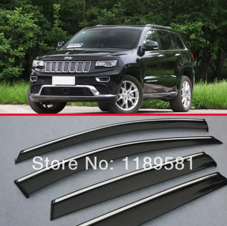 

Ветрозащитный козырек для Jeep Grand Cherokee 2014/2015/2016