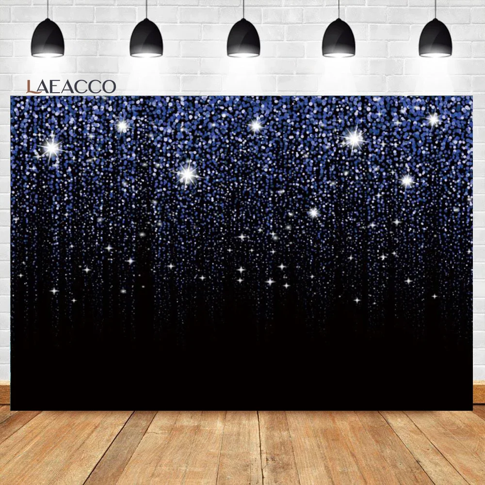 Laeacco Dreamy Bokeh Photography Backdrop Glitters Light Colorful Spots Starry Sky Wedding Birthday Party Portrait Background