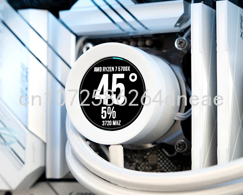 2023 New 2.1 Inch Round IPS LCD Display Secondary Screen Computer CPU GPU Monitor USB Display for AIDA64