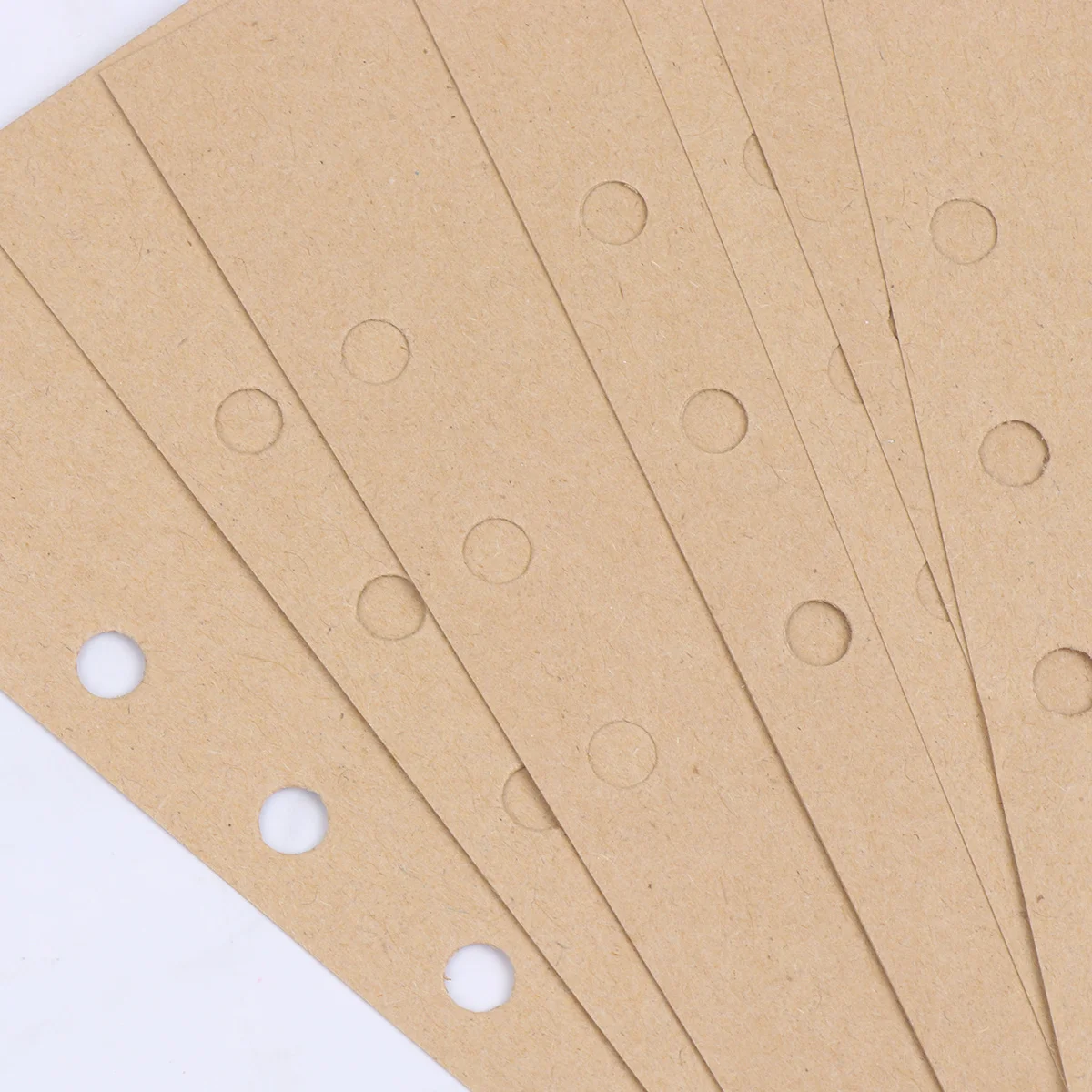 

320 Sheets A6 Blank Refill Paper Easy Insert for 6-Ring Binders Smooth Surface for Writing Drawing Daily Travel Office Use