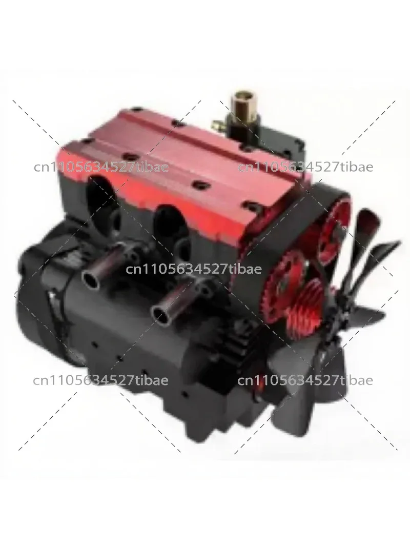 4 Stroke Engine Model Kit DIY Assembly Metal Mechanical Toy Educational