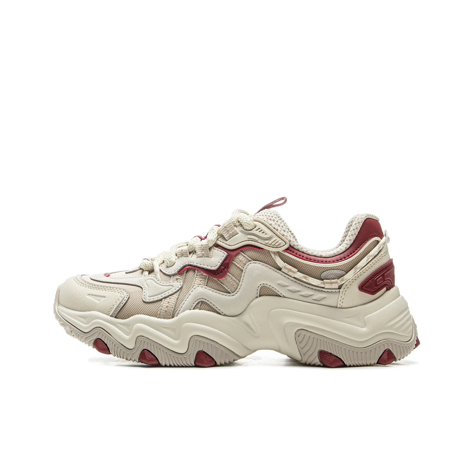li-ning-cat-paw-lite-2-滑り止め耐摩耗性ロートップチャンキースニーカー-レディース-ベージュ-agcv030-4