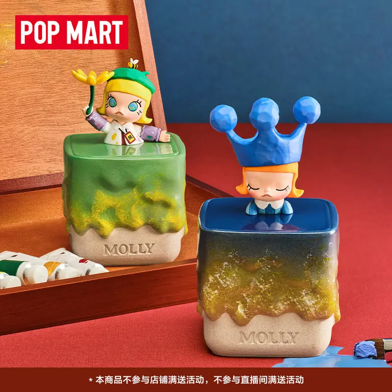 

Official Authentic Pop Mart Molly Scented Candle Blind Box Scenery Along The Way Series Collectible Home Decor Gift Home Lovers