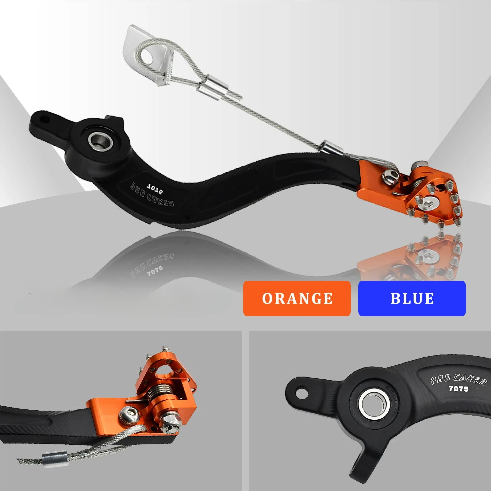 

Motorcycle CNC Rear Brake Pedal Arm Lever Saver For Husqvarna TC TE FC FE FS FX 125 150 250 450 501 2012-2022 Enduro Dirt Bike