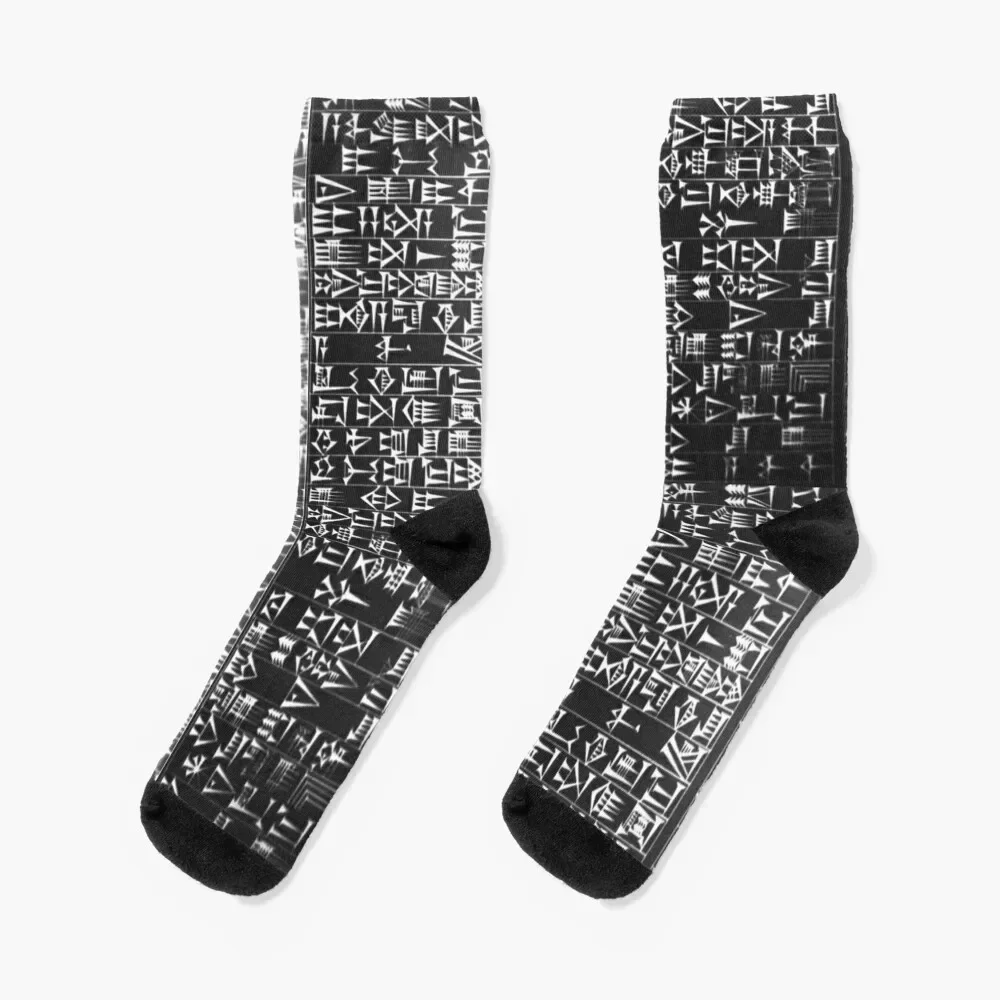 Code of Hammurabi Socks new in's man warm winter Climbing Socks Female Men's