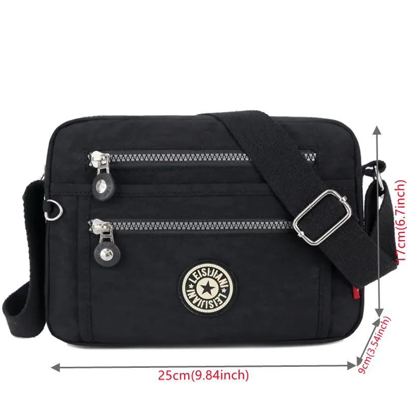 Waterproof Nylon Women Messenger Bags Small Purse Shoulder Bag Female Crossbody Bags Handbags High Quality Bolsa Tote