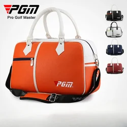 PGM golf clothing bag for men and women PU golf bag large capacity luggage bag