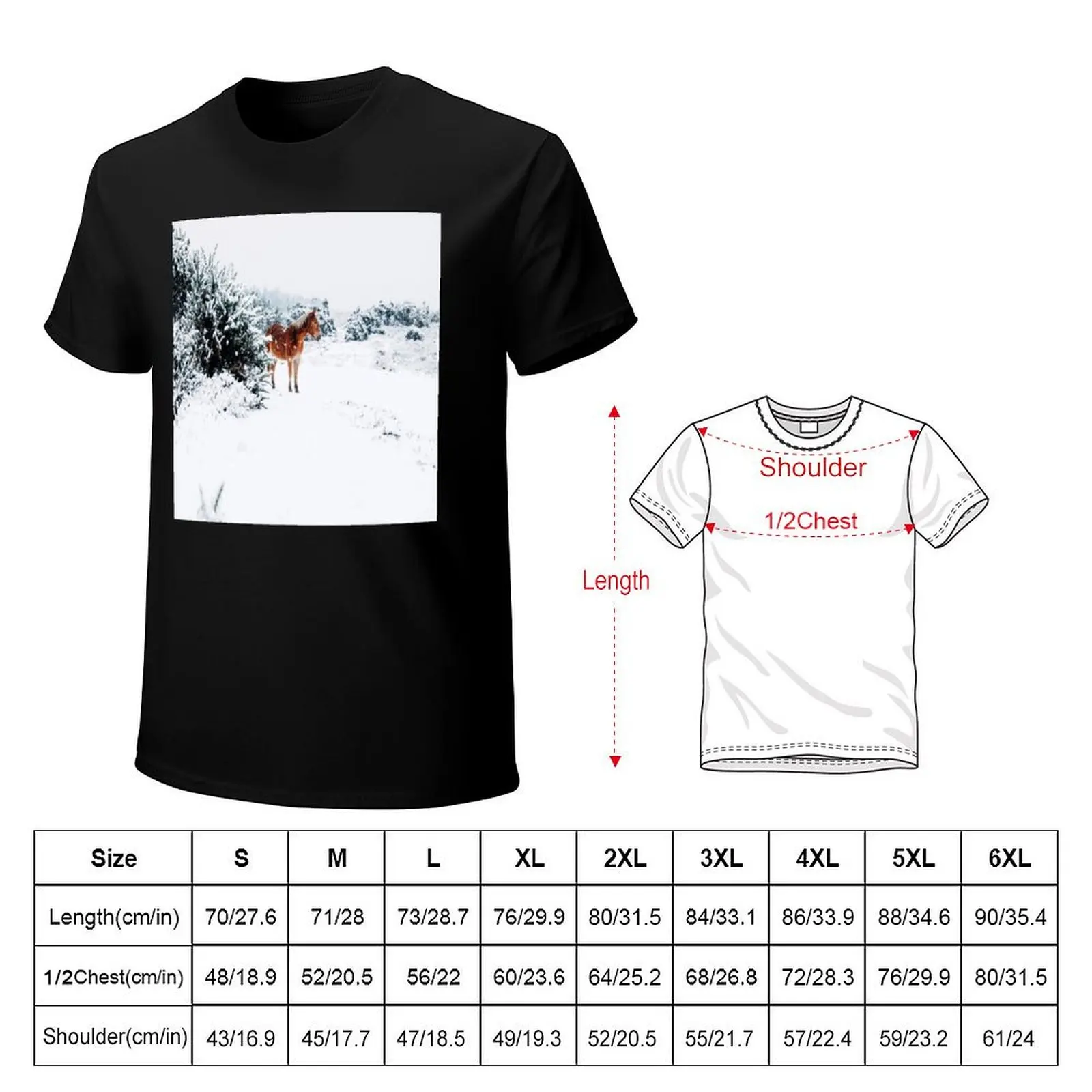 Snowing on horse T-Shirt tops sublime sweat shirts, men