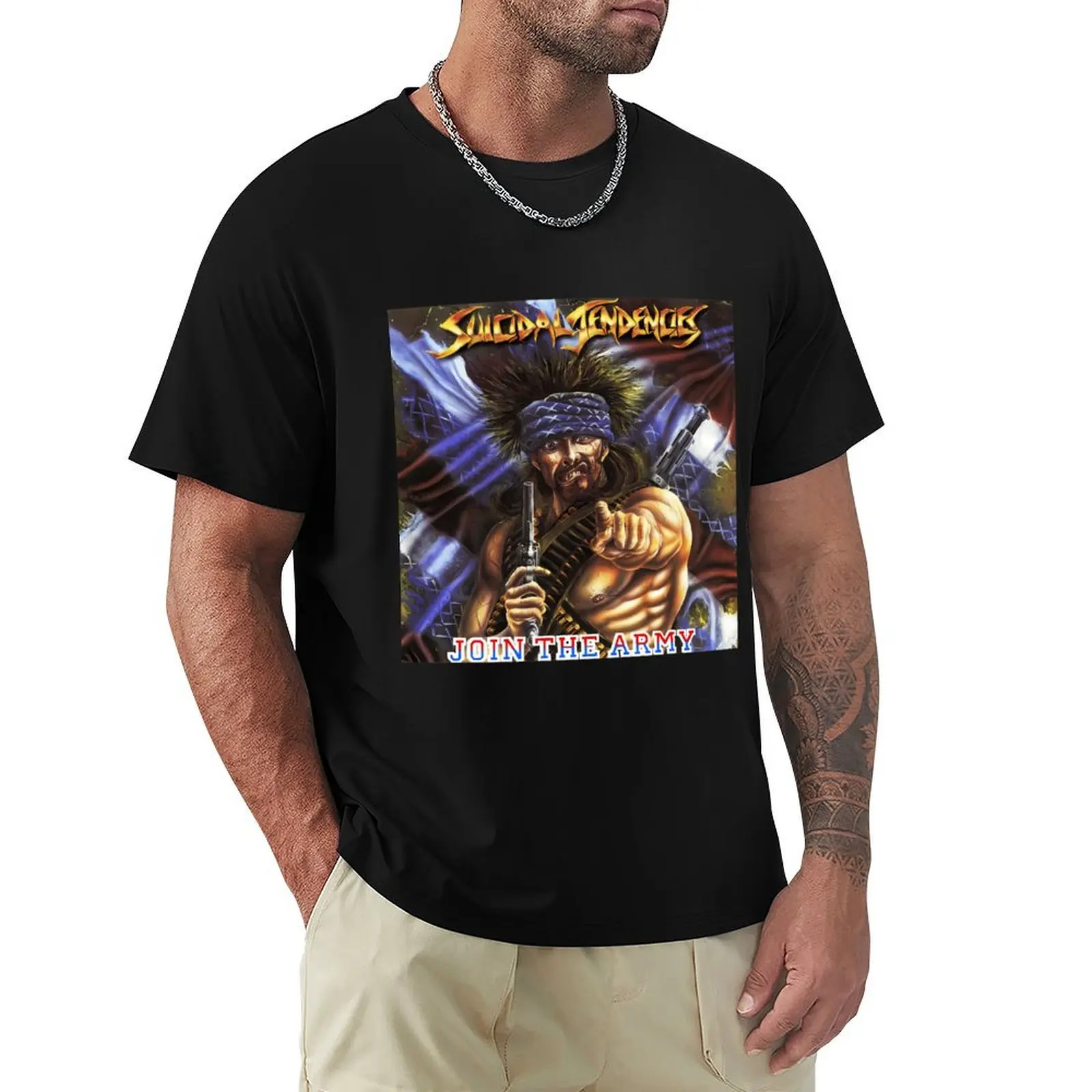 Suicidal Tendencies T-Shirt Soft Casual Short Sleeve Cotton Tee