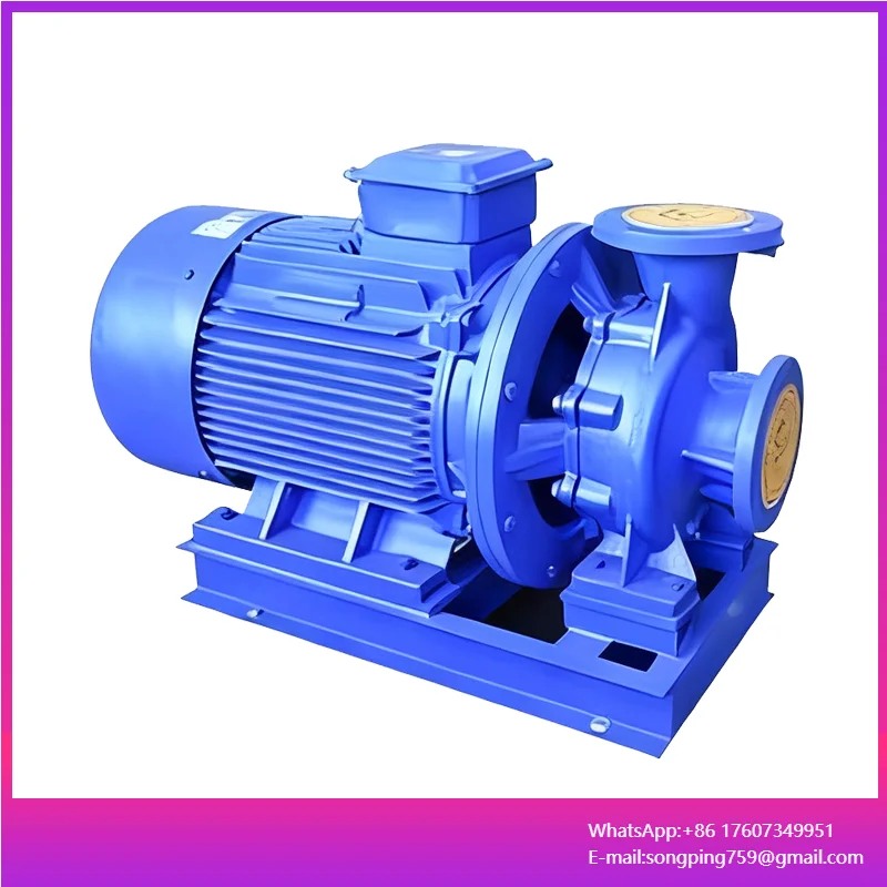 80-125 Long-distance High Pressure Seawater Pump With Pressure Valve Pipeline Centrifugal Pipeline Pump