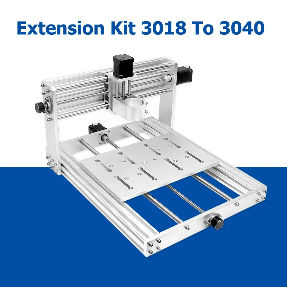 Kit de mise à niveau CNC 3018 Pro, extension 3018 à 3040, compatible avec 3018 CNC Pro Max, fraiseuse à graver, bricolage