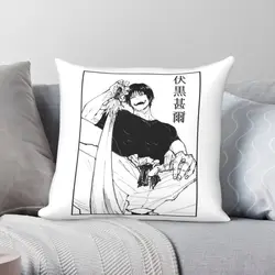 Toji Fushiguro Jujutsu Kaisen Square Pillowcase Polyester Linen Velvet Pattern Decor Throw Pillow Case Home Cushion Cover 45x45