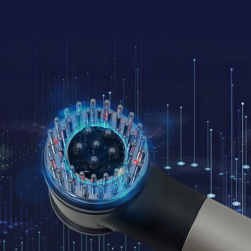 SY-HY100 Portable High Frequency Vibration Massage Vomb Hair Care Comb Hair Growth Device