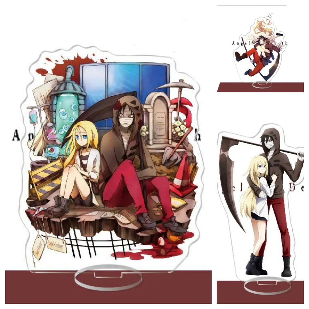 15 CM Anime Satsuriku no Tenshi  Acryl Model Cosplay Charm Karakters Ornament Accessoires Goederen Collectie Geschenken