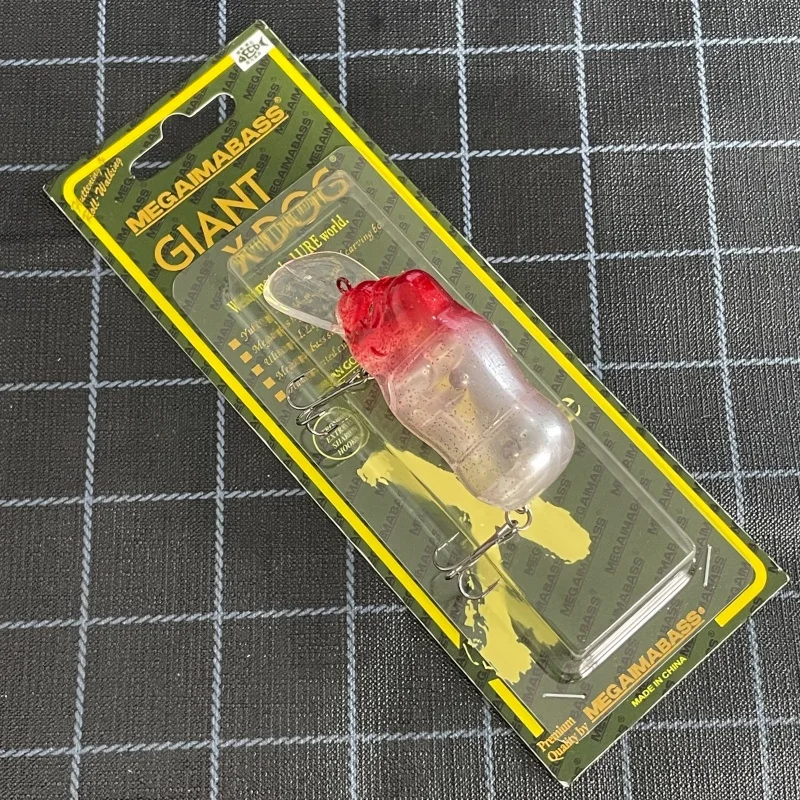 MEGAIMABASS 8010 Nova Versão Wobbler Popper: Isca de Superfície 'Little Fatty' para Robalo de Boca Larga