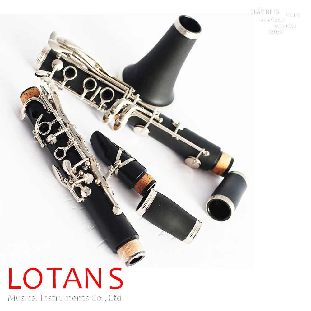

Nickel Plated 18keys bakelite Bb Clarinet