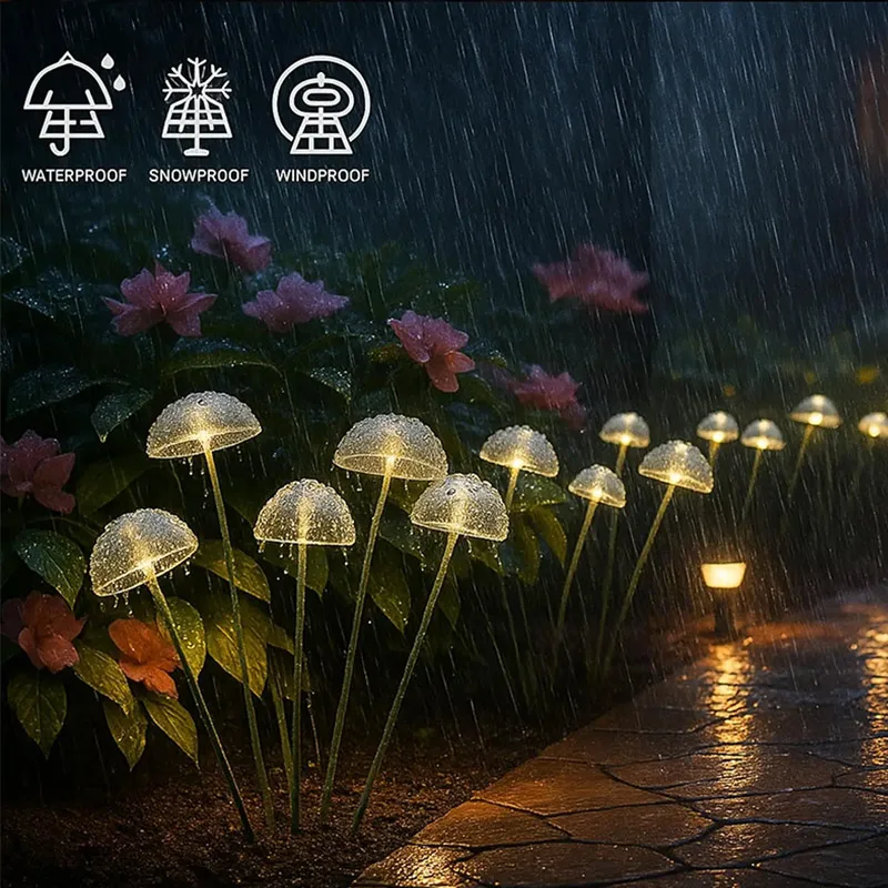 luzes-de-jardim-solares-em-formato-de-cogumelo-design-de-Agua-viva-a-prova-d'Agua-decoracao-externa-para-caminhos-lampada-led-para-paisagismo-e-gramado-para-patio-e-quintal