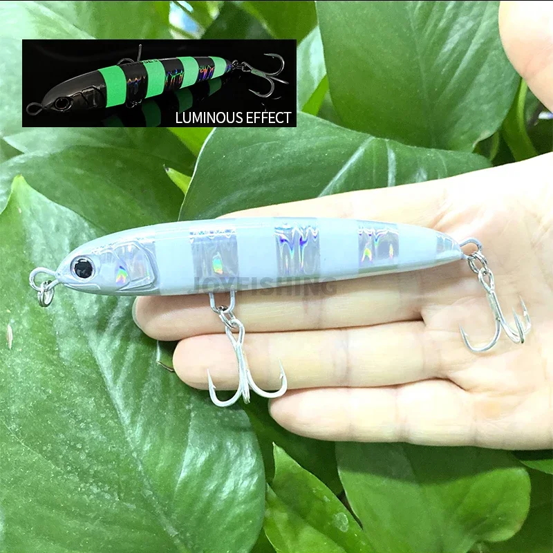 Imagem -04 - Sinking Lápis Fishing Lure Grupo Stickbait Wobblers Isca de Peixe Marinho Seabass Atum 105 mm 39g 25 Pcs 9221