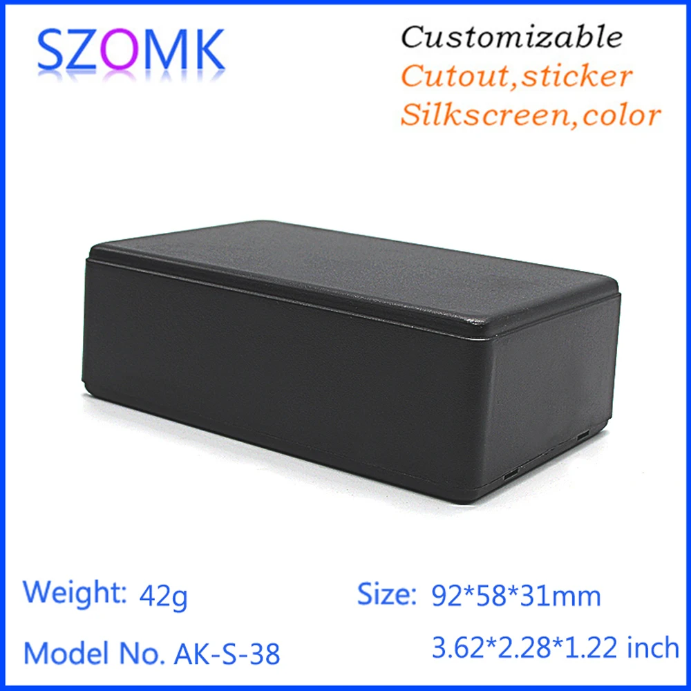 92*58*31mm Abs Project Case Electronics Housing Plastic Electronics Enclosure Power Supply Enclosure