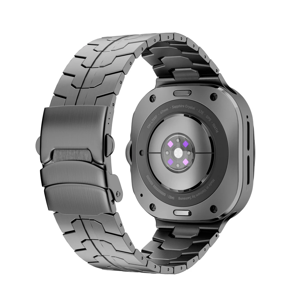 Metallarmband für Galaxy Watch Ultra 2/1 47 mm Armband ohne Lücken für Samsung Galaxy Watch Ultra 2 Uhrenarmband Zubehör Correa – Detail 3