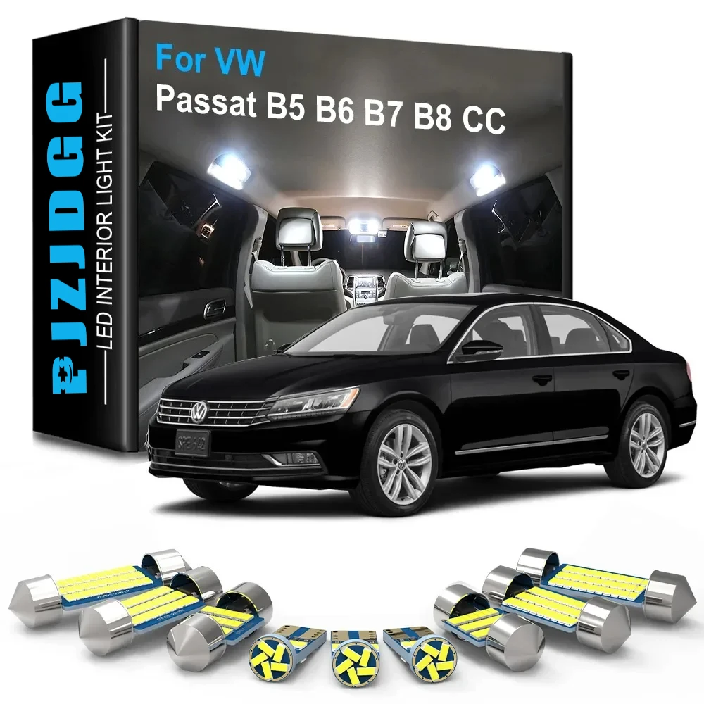 For Volkswagen VW Passat B4 B5 B6 B7 B8 CC Variant 1998 1999-2006 2007-2016 2017 Accessories Interior Lights LED