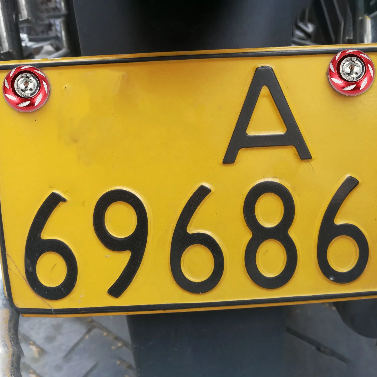 20 шт. 6 мм надежные винты для номерного знака мотоцикла из алюминиевого сплава, подходящие для мужчин и женщин, крепежные детали для мотоциклов