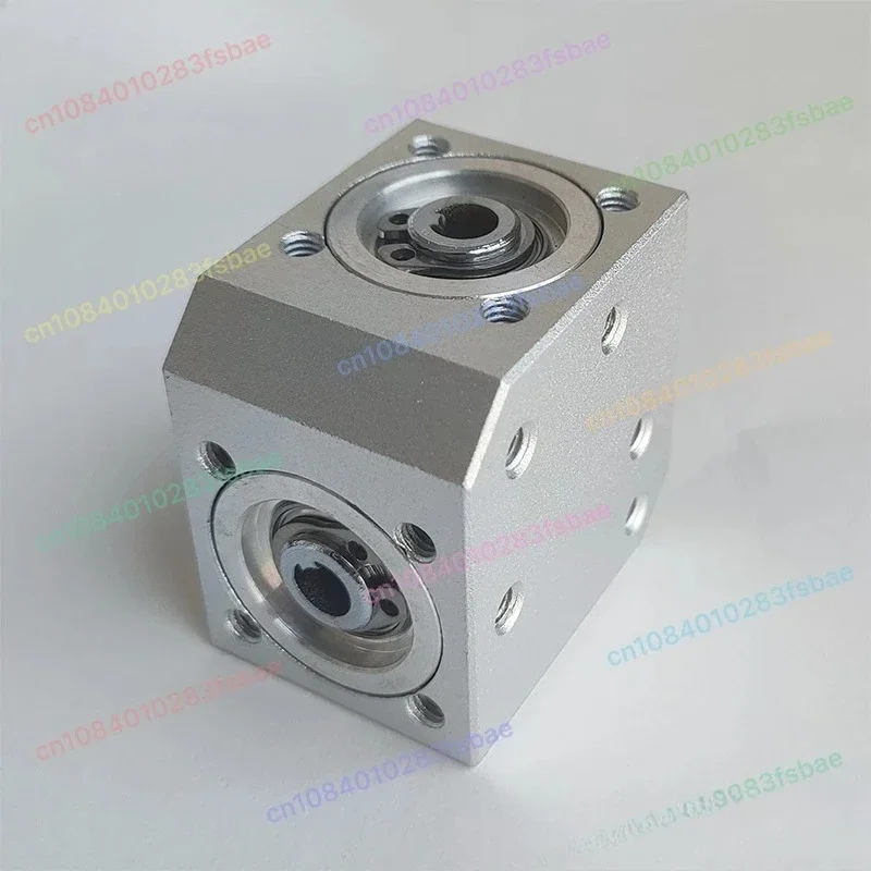 

6MM Output Hole Type High Precision Right Angle Steering Gearbox 1 Module 20 Teeth Commutator Gear 2000RPM Aluminum Alloy Shell