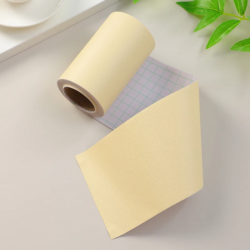 Small size stickers in beige, solid color, color change, edging, solid color decoration, concealment, decorative edge strips, be