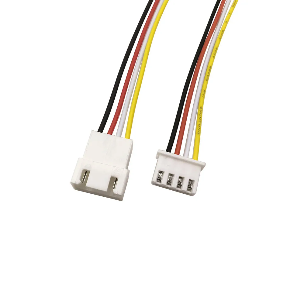 JST XH 2.54mm Pitch 4 Pin Male / Female Socket Connectors XH2.54 4 pin Connector Plug with 26AWG Wire Cable 20CM
