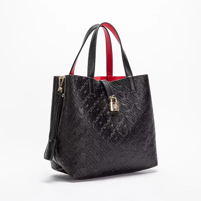 

CH Fashion Handbag Exquisite Versatile High Quality Diagonal Embossed 2026 New Trendy Solid Color Shoulder Bag