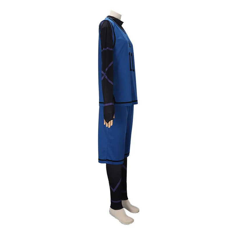 BLULOCK Blue Prison Jersey Sportswear Cosplay Jie Shi Yi Feng Le Hui Qian Qie Bao Ma Guo Shen Lian Jie Cosplay