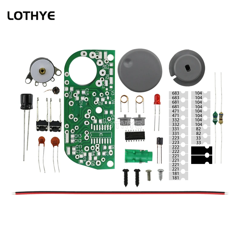 Mini HX3208 FM Micro SMD Radio Module FM Frequency Modulation Radio DIY Electronic Kit 1.8V-3.5V Soldering Assembly