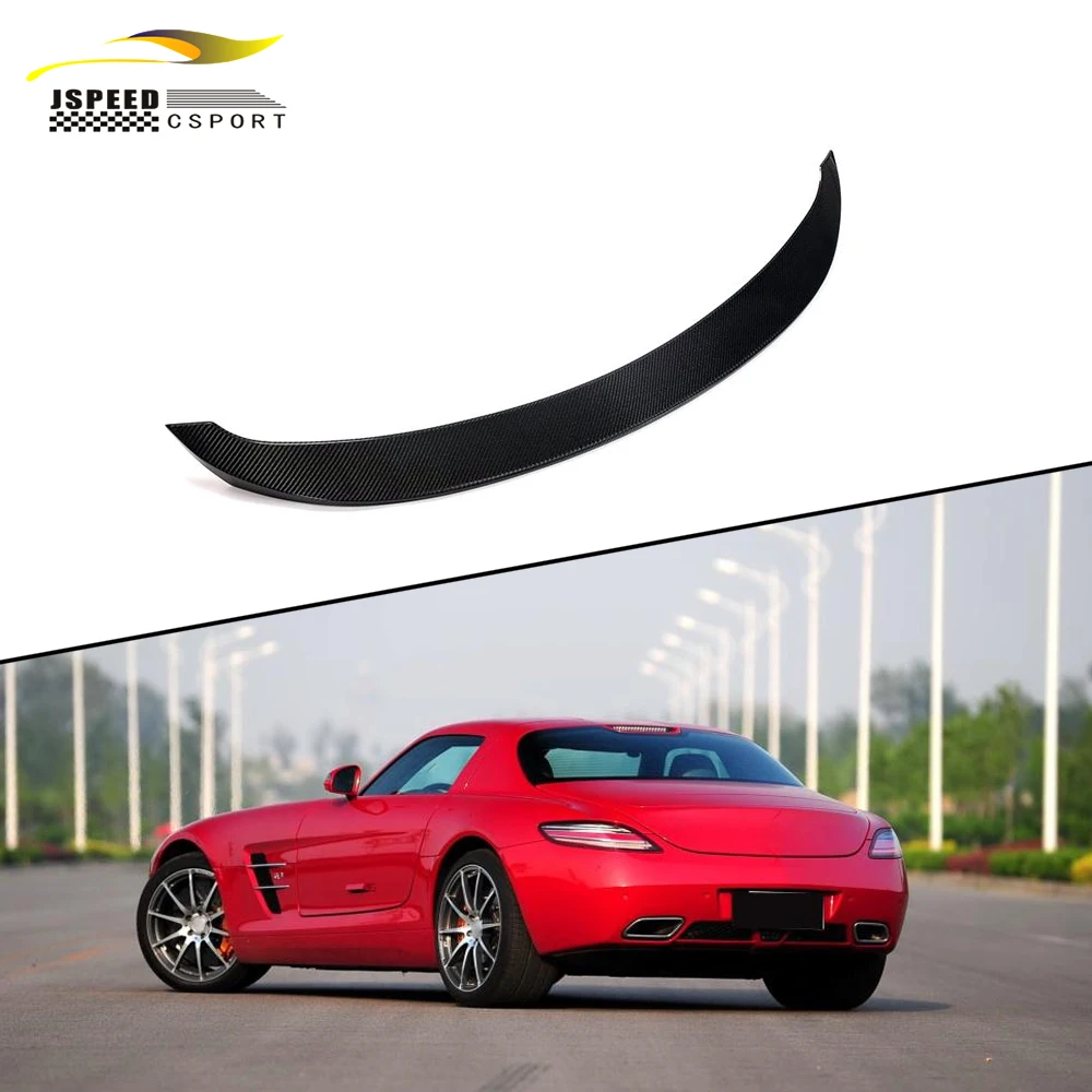 C197 Koolstofvezel Kofferbak Spoiler voor Mercedes Benz SLS C197 R197 AMG 2010-2014