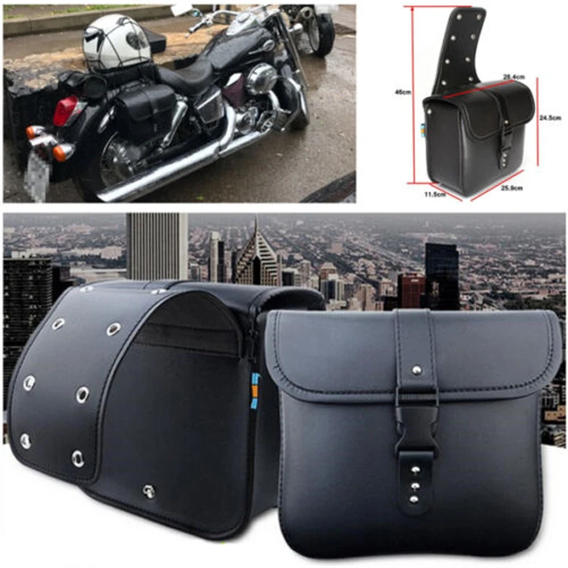 1 pair Pack Saddlebags universal motorcycles High Quality Motorbike Cycling Saddle Bag Motorcycle Rear Back Pack Saddlebags