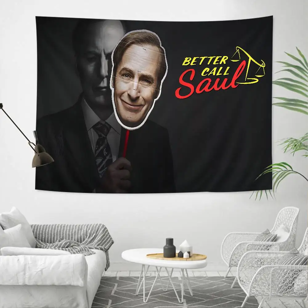 Classic Crime B-Better C-Call S-Saul Anime Tapestry Hanging Tarot Hippie Wall Rugs Dorm Home Decor