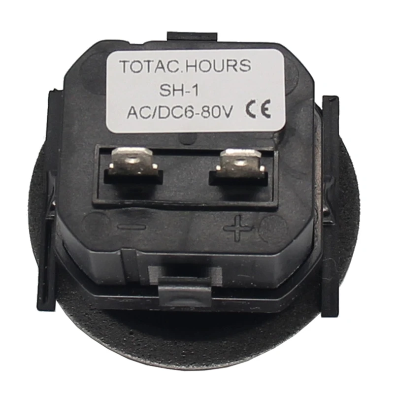 Mechanical Hour Meter Gauge Professional Engine Hourmeter for DC 6-80V for Boat Auto ATV UTV 2\