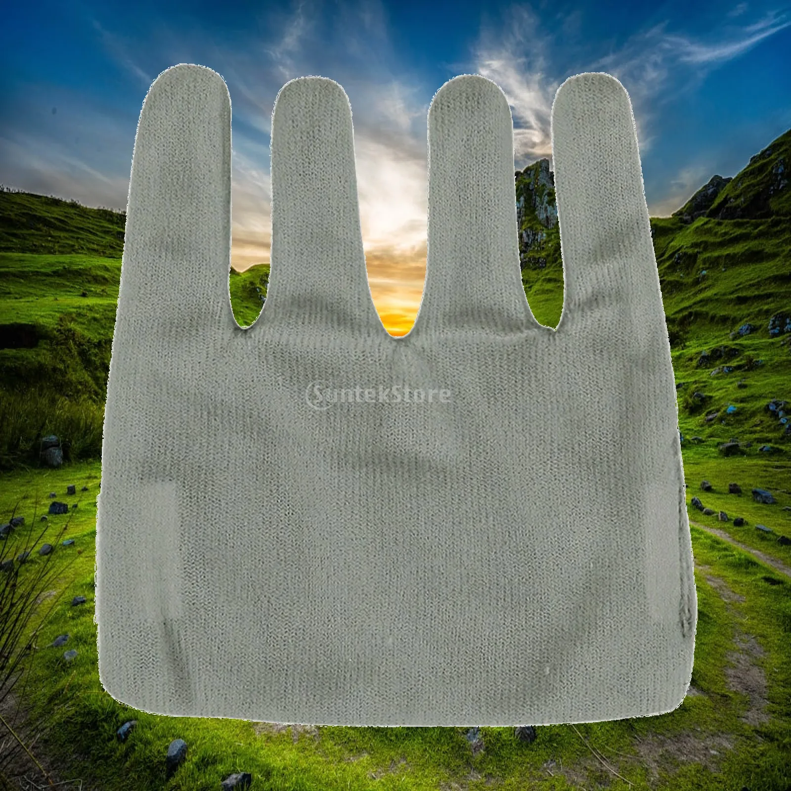 Toe-Separating Foot Sleeve Friction-Reducing Foot Sleeve with Toe Channels Lightweight One-Size for Everyday Footwear Wear