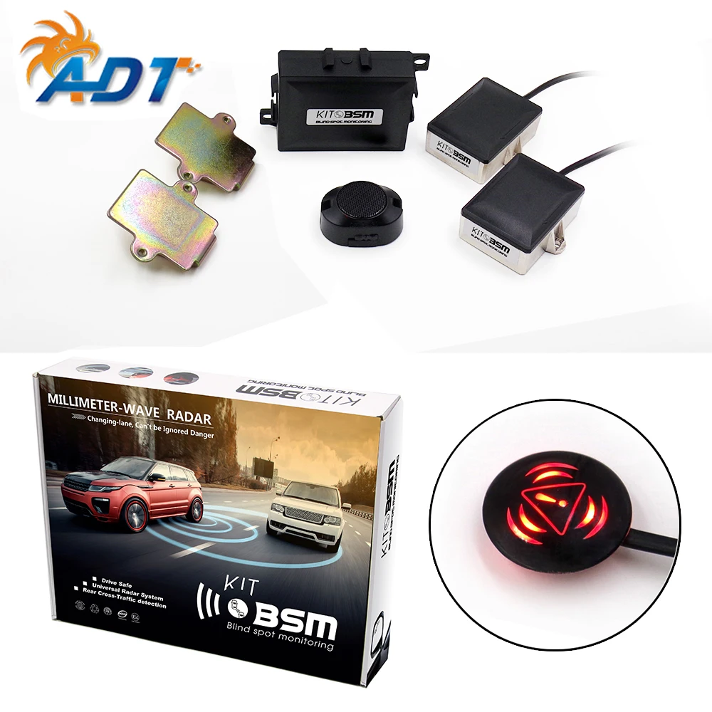 

ADT 2019 BSM Car Blind Spot Detection Universal Vehicle safety parking Sensor parking radar OEM sensor for car blind spot