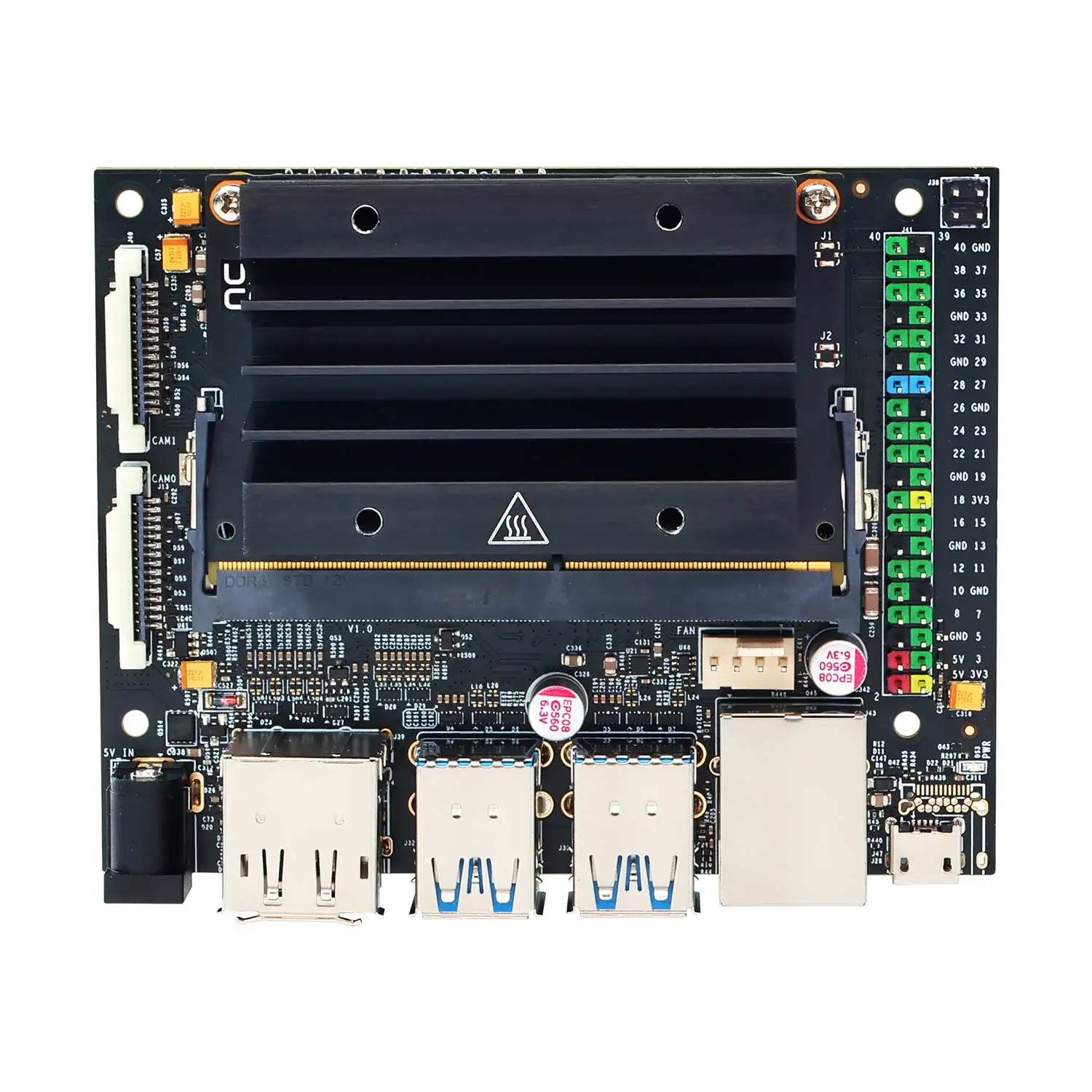Yahboom-JETSON NANO 4GB B01 (DEV-KIT-SUB) Developer Kit