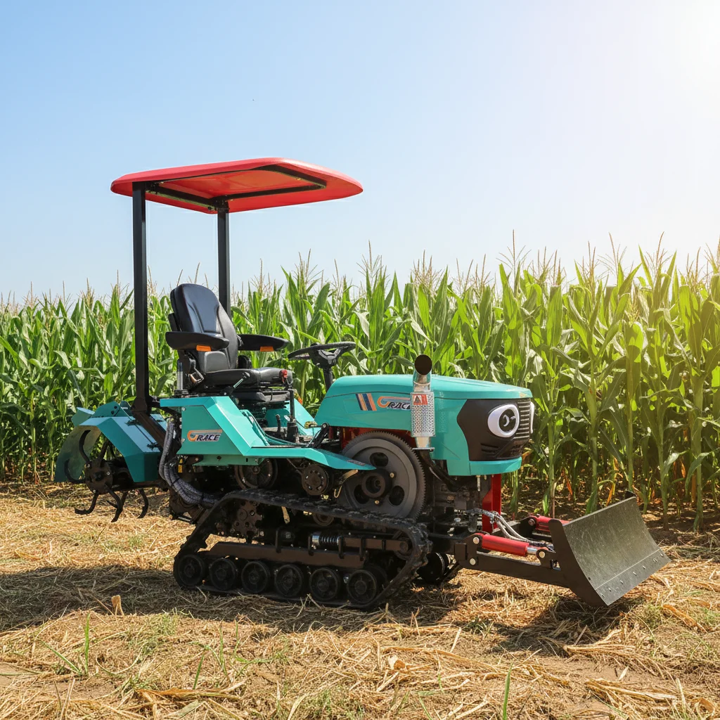 

Customize Crawler Tractor Multifunctional Agricultural Machinery Diesel Powered Farm Cultivator