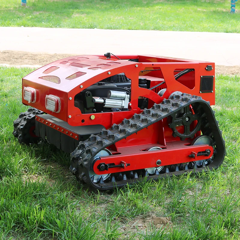 

Chinese Factory Hot Automated Auto Grass Cutter Self-propelled Remote Control Lawn Mower on the Golf Course