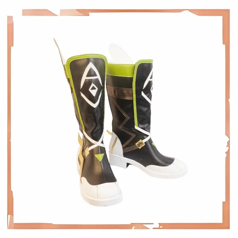 Genshin Impact Качина, обувь для косплея, ботинки, наряд Качины для Хэллоуина, реквизит для ролевых игр, настройка для взрослых