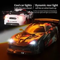 JJRC Q116 Q123 Four-wheel Drive 1/16 Dodge High-speed Drift Car Modified Two-wheel Competitive RC Racing Super GT car Toy Gift