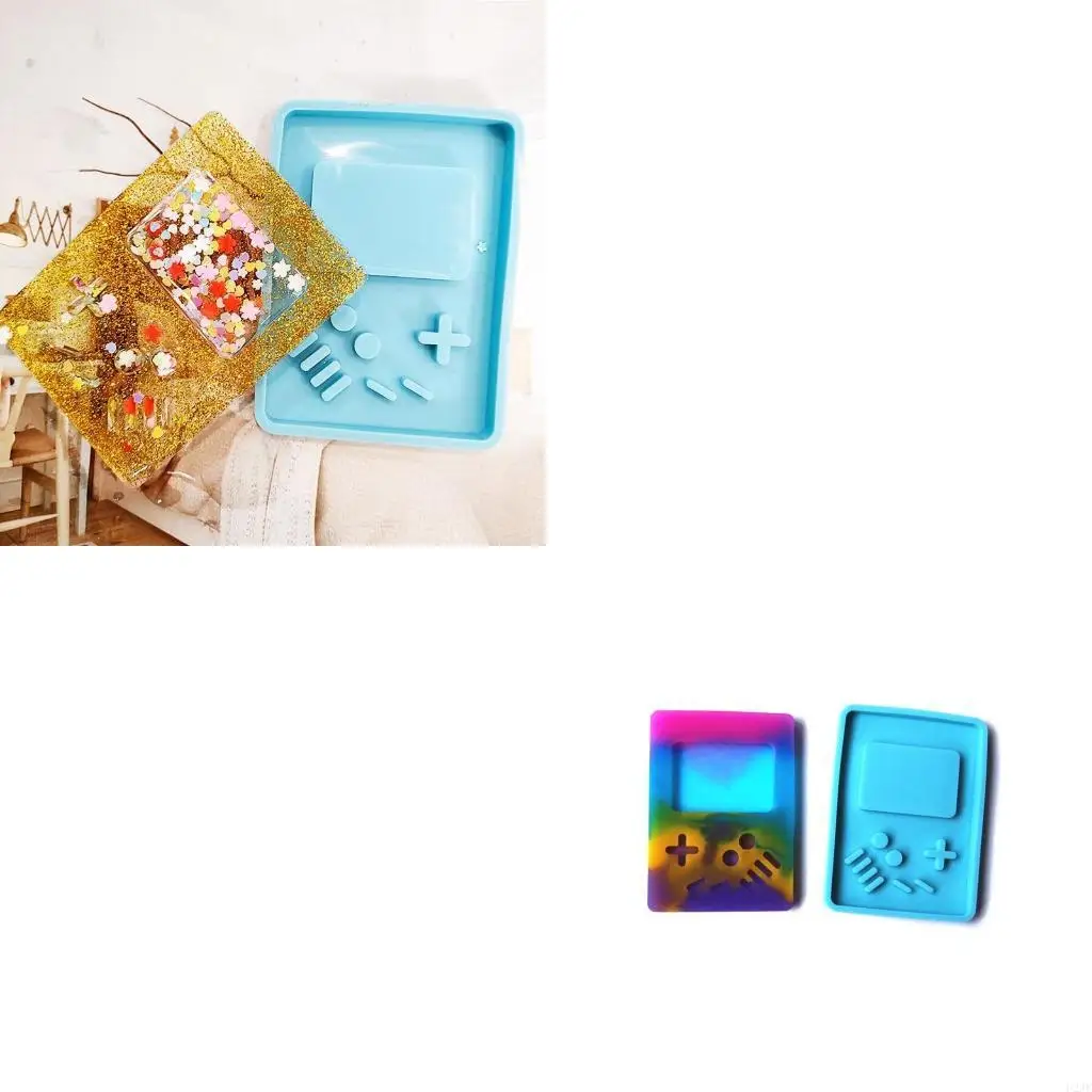 

Game Machine Keychain Silicone Mould Resin Casting Mold for DIY Crafts