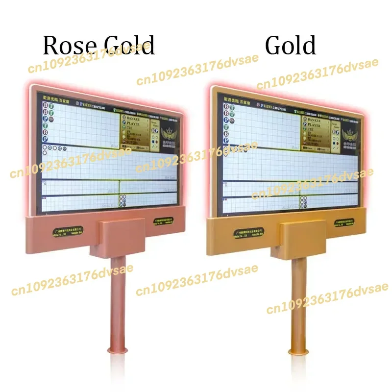 

НОВЫЙ двусторонний монитор для игры в казино со светодиодной лентой Baccarat Ультратонкий двусторонний дисплей HD